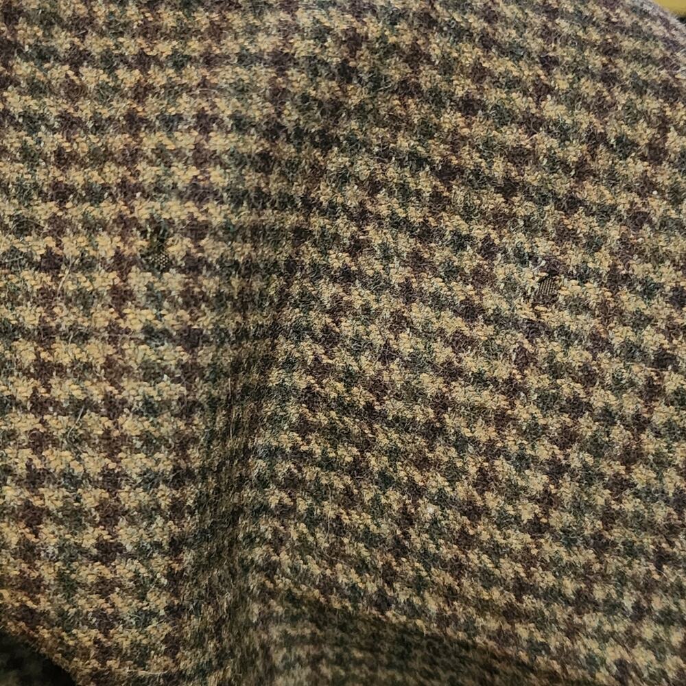 Lauren Ralph Lauren Womens Wool Pants Size 4 Brown Plaid Straight Leg Lined - Picture 6 of 10